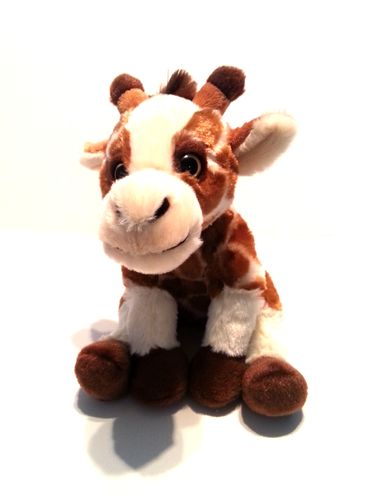 Soft Toys - Baby Sitting Giraffe 20cm
